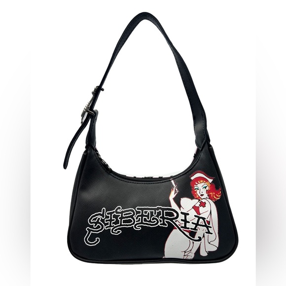 Ed Hardy Siberia hand bag NWOT comes with dust bag - Picture 3 of 10